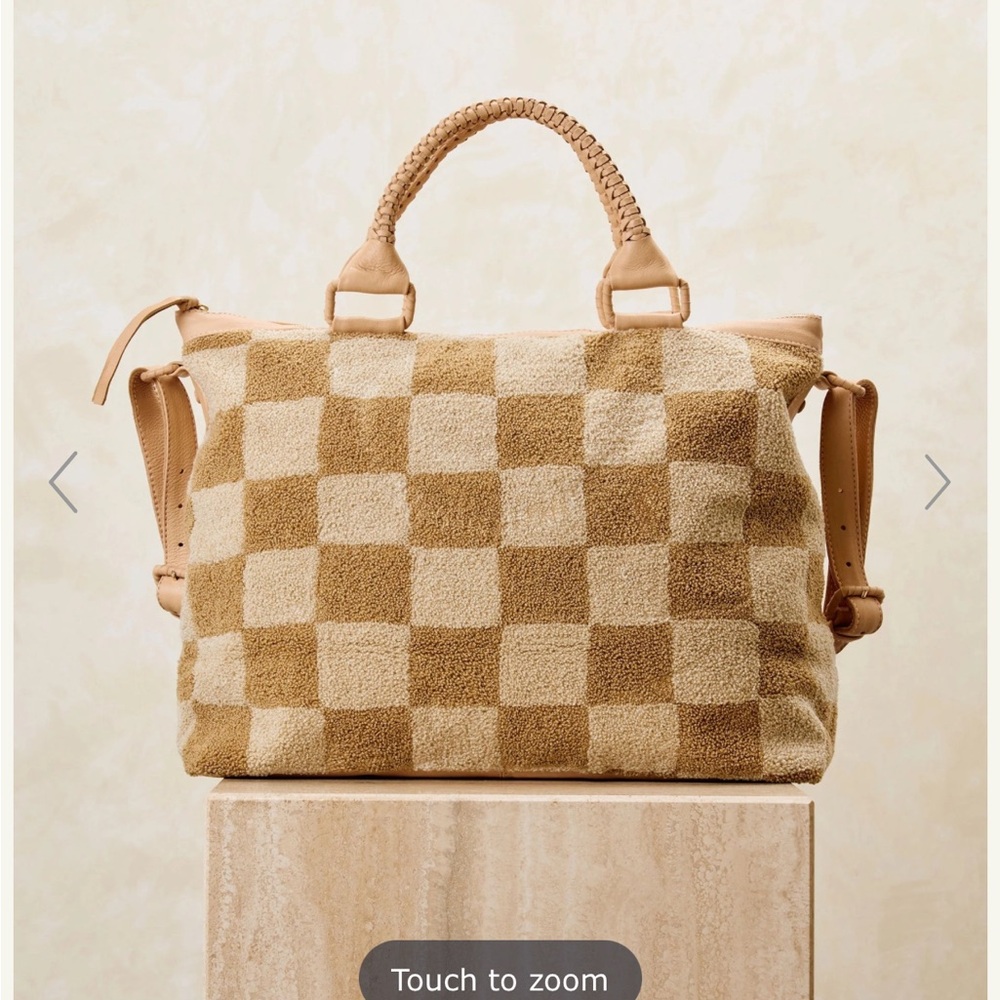 Cleobella WEEKENDER CHECKERED BEIGE